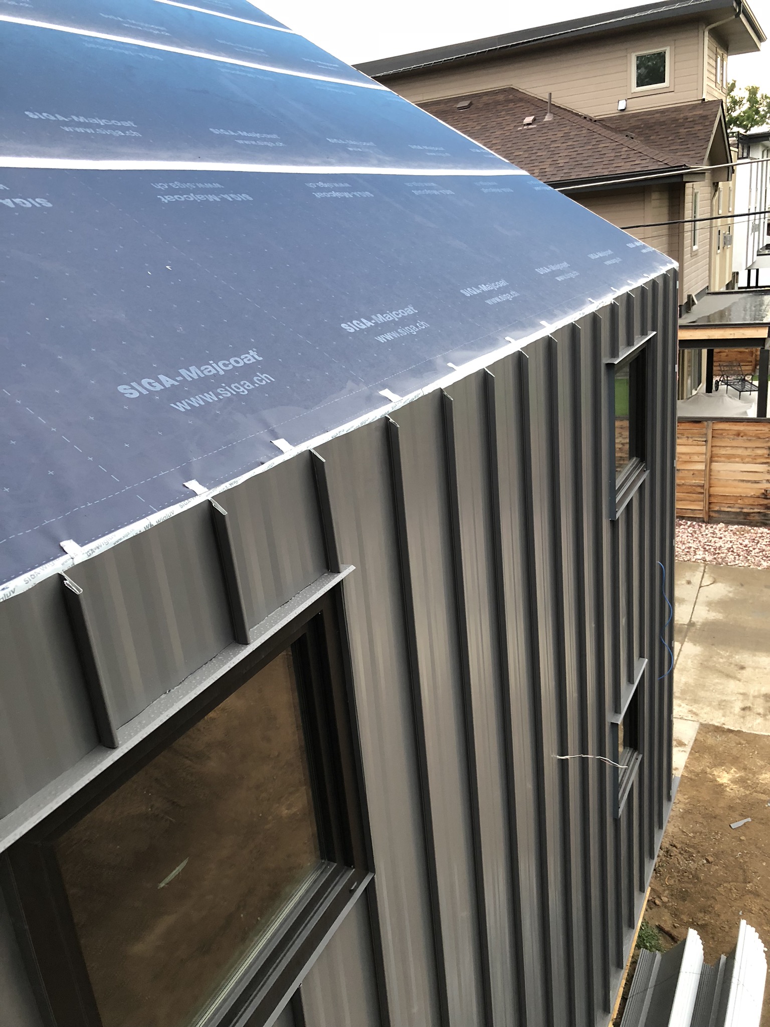 Standing Seam Metal Siding